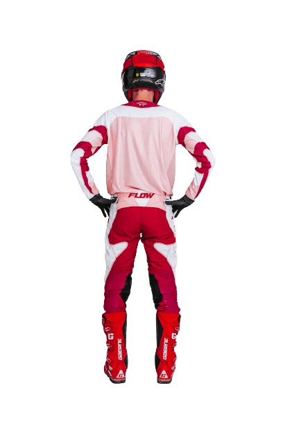 Flow FV1 Red Swoosh - flowracewear