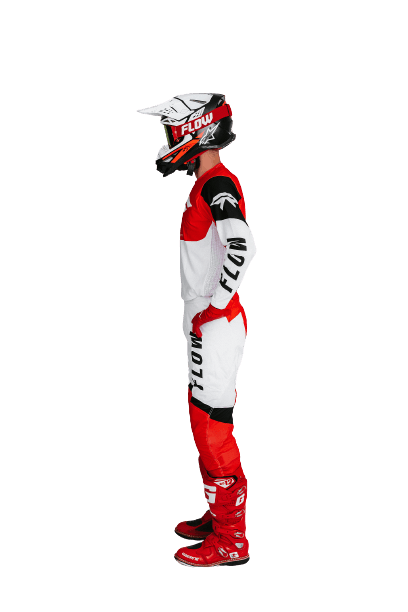 Flow FV1 Red/White - flowracewear