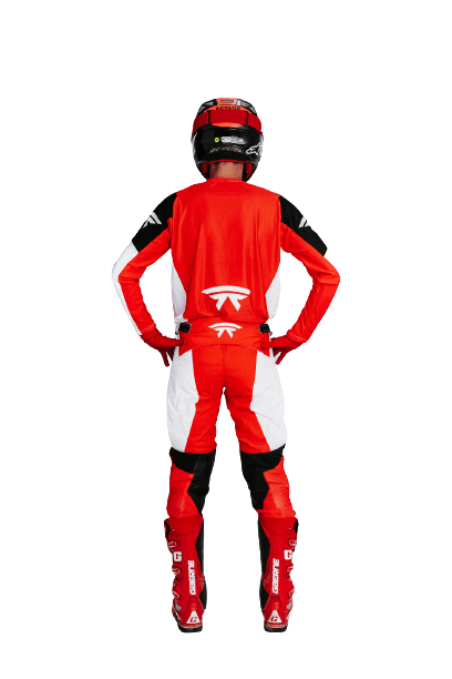 Flow FV1 Red/White - flowracewear